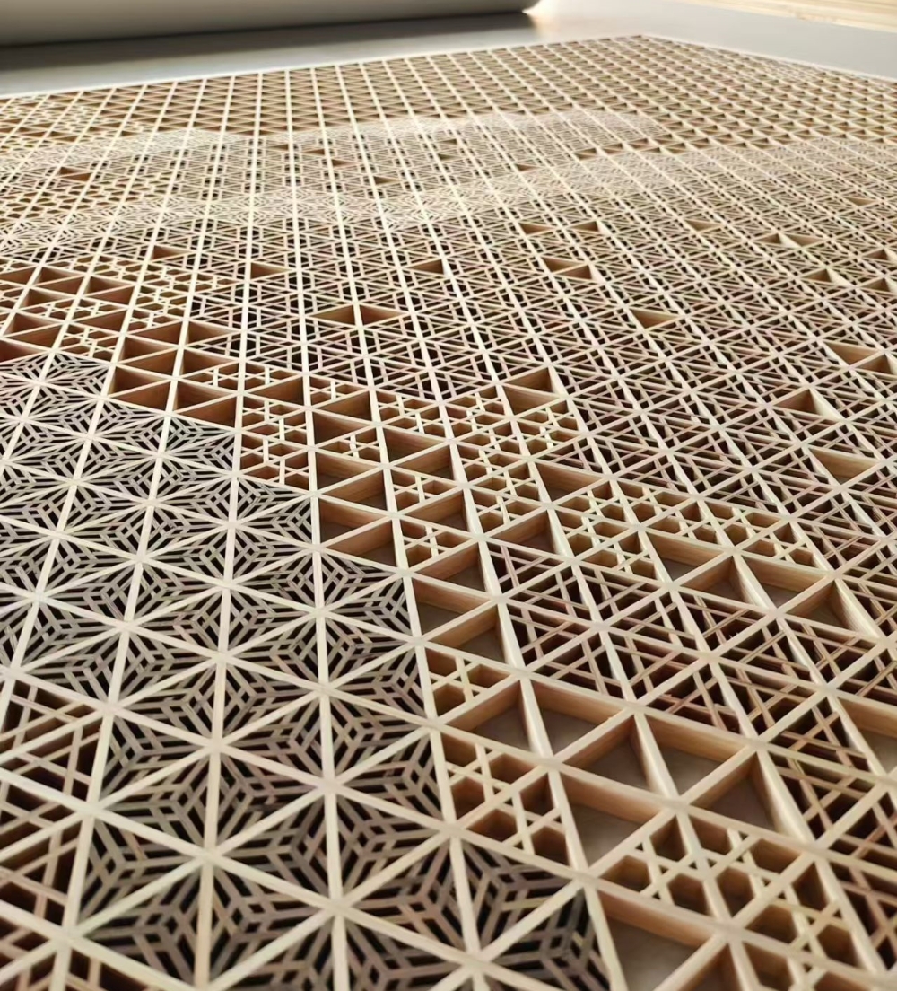 组子细工屏风