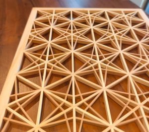 组子细工屏风2