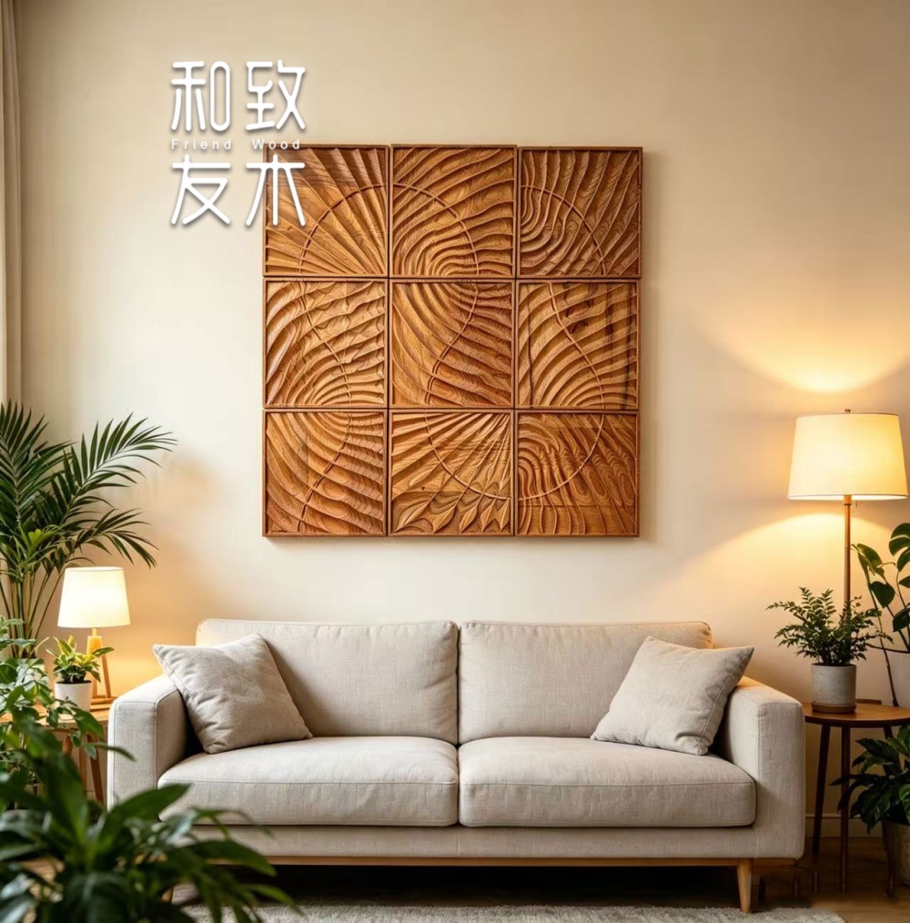香樟木装饰画