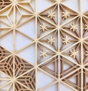 组子细工屏风8