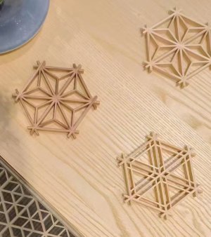 组子细工屏风3
