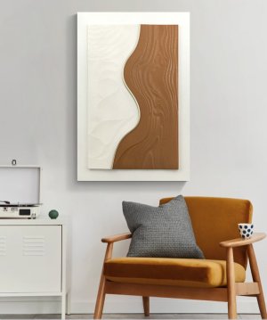 3D立体木雕砂岩画 
