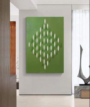 3D立体木雕砂岩画 