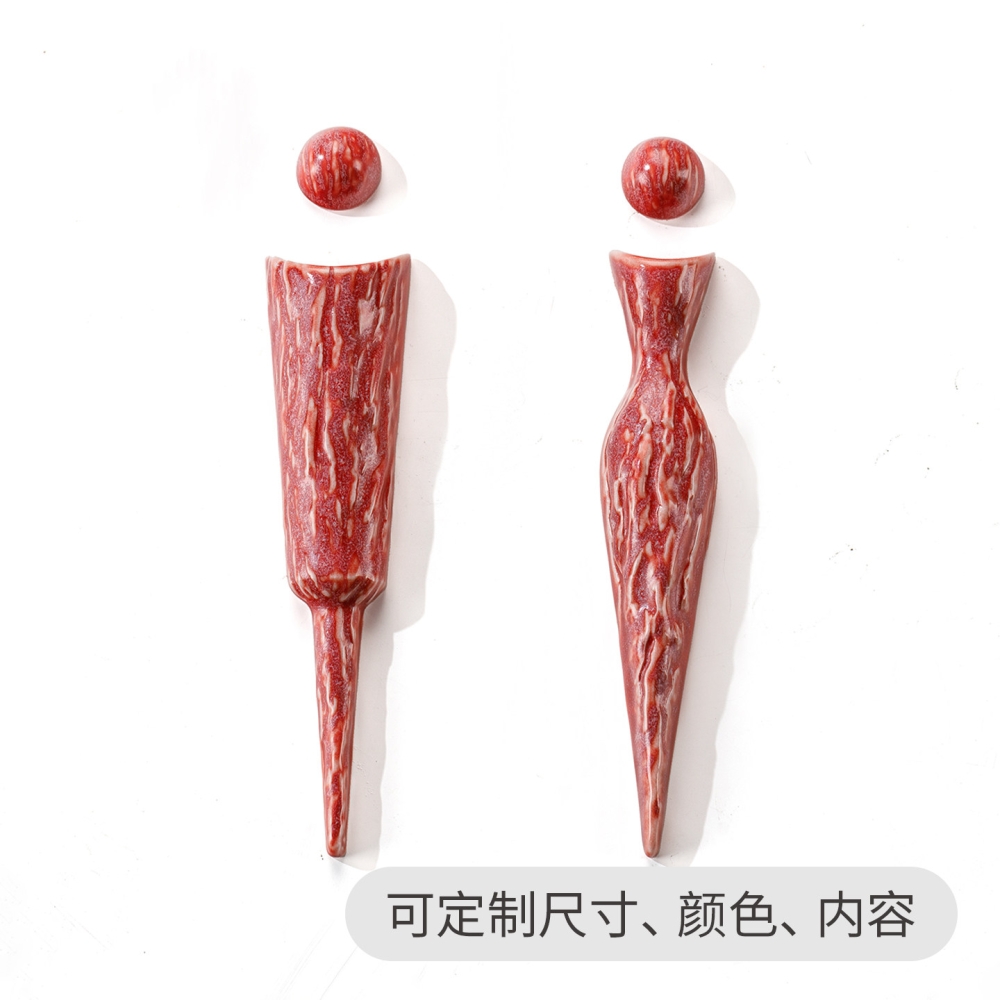 陶瓷厕所门口标识牌餐厅酒店民宿公共卫生间墙面门口指示牌男女洗手间中式奶茶店标识牌商场卫生间提示牌定制