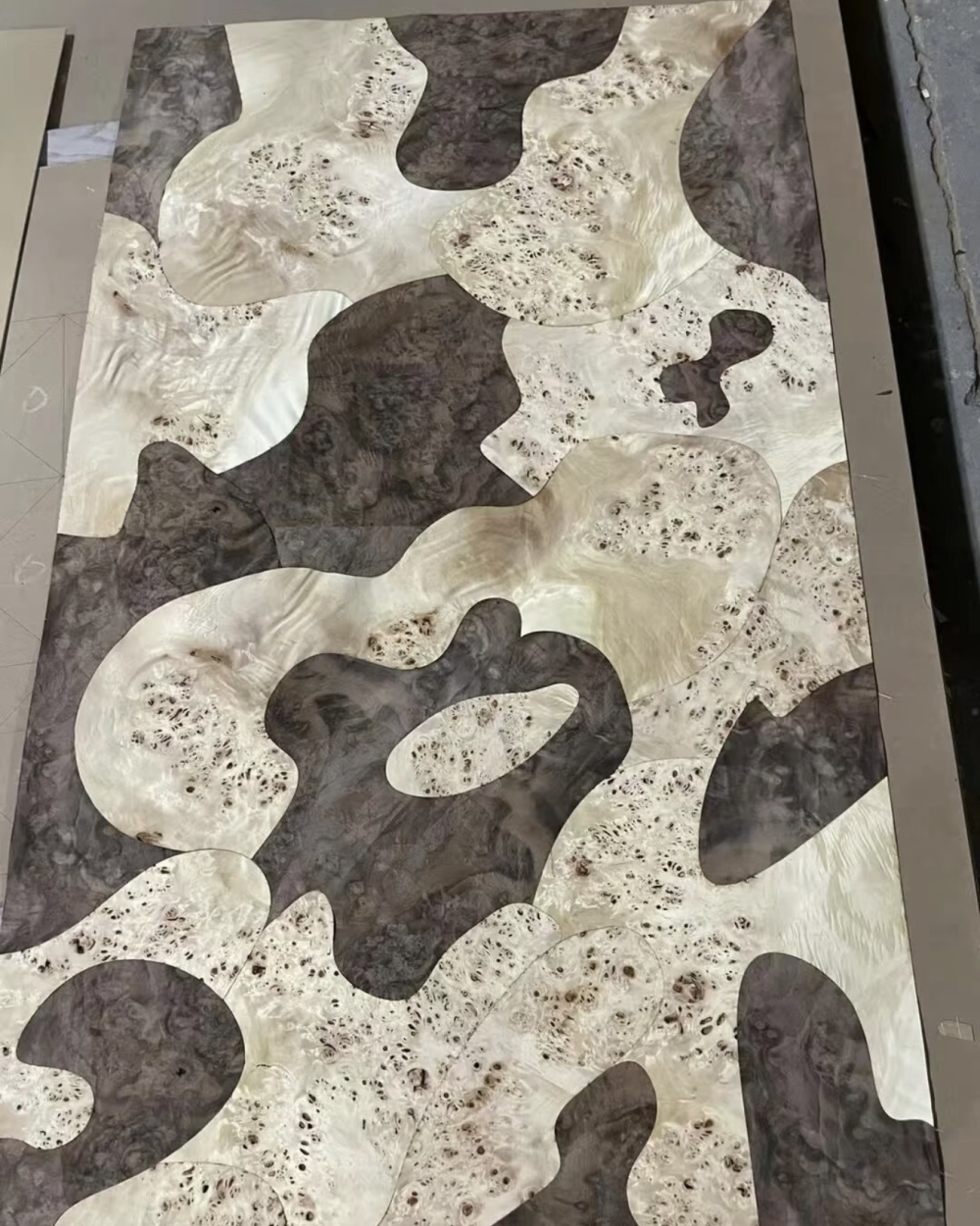 艺术木皮拼花饰面01