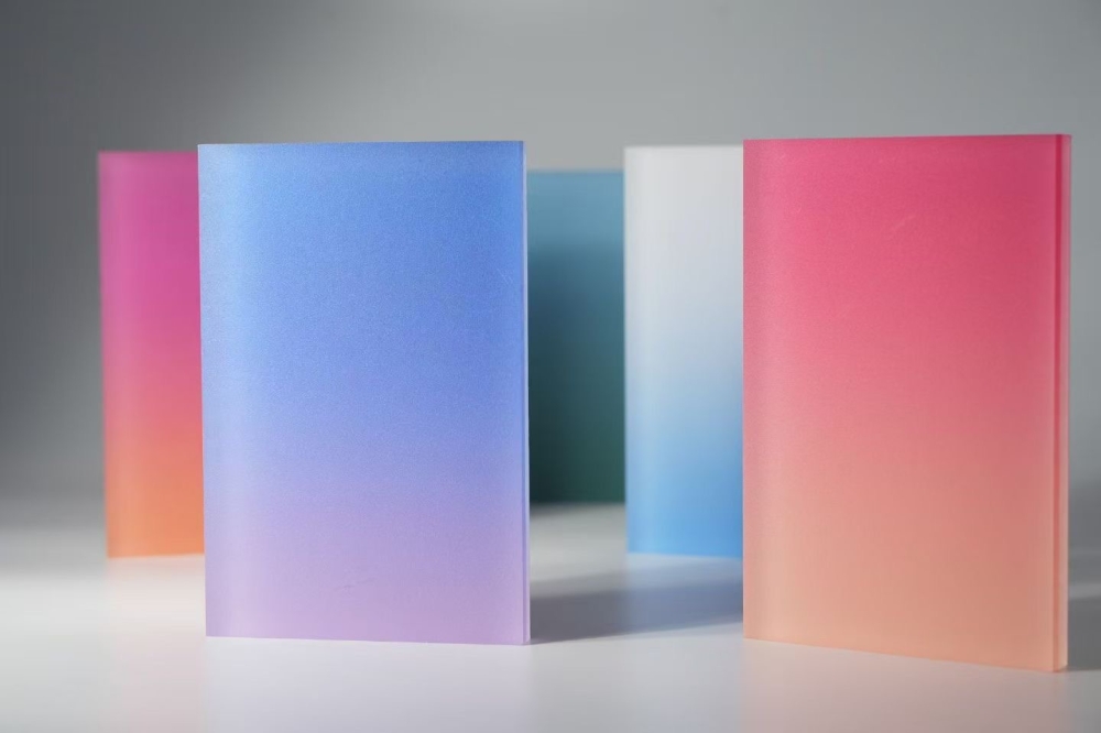 渐变彩色亚克力