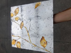 银箔仿古艺术玻璃-4