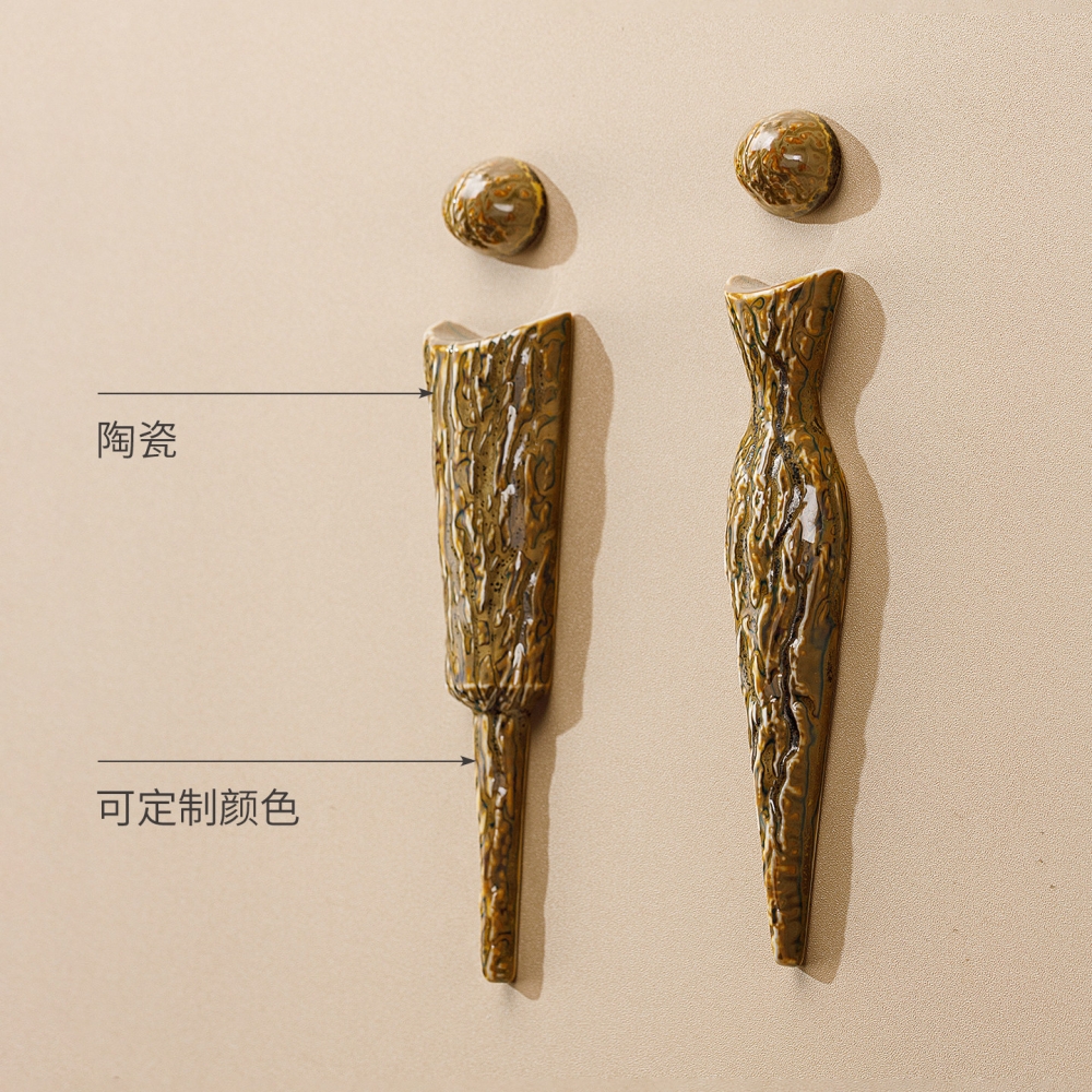 陶瓷厕所门口标识牌餐厅酒店民宿公共卫生间墙面门口指示牌男女洗手间中式奶茶店标识牌商场卫生间提示牌定制