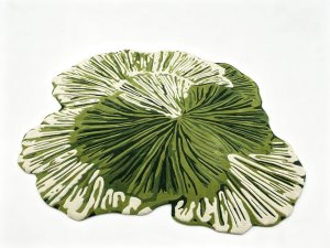 立体叶片艺术地毯