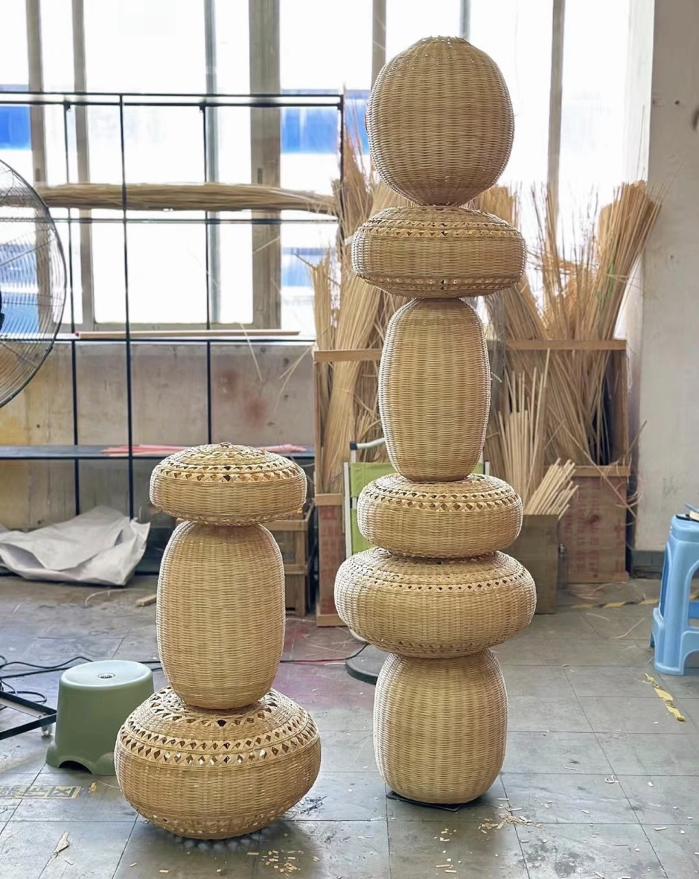 竹编艺术装置6
