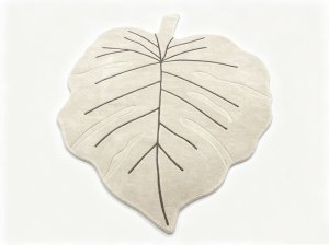 树叶造型异形地毯