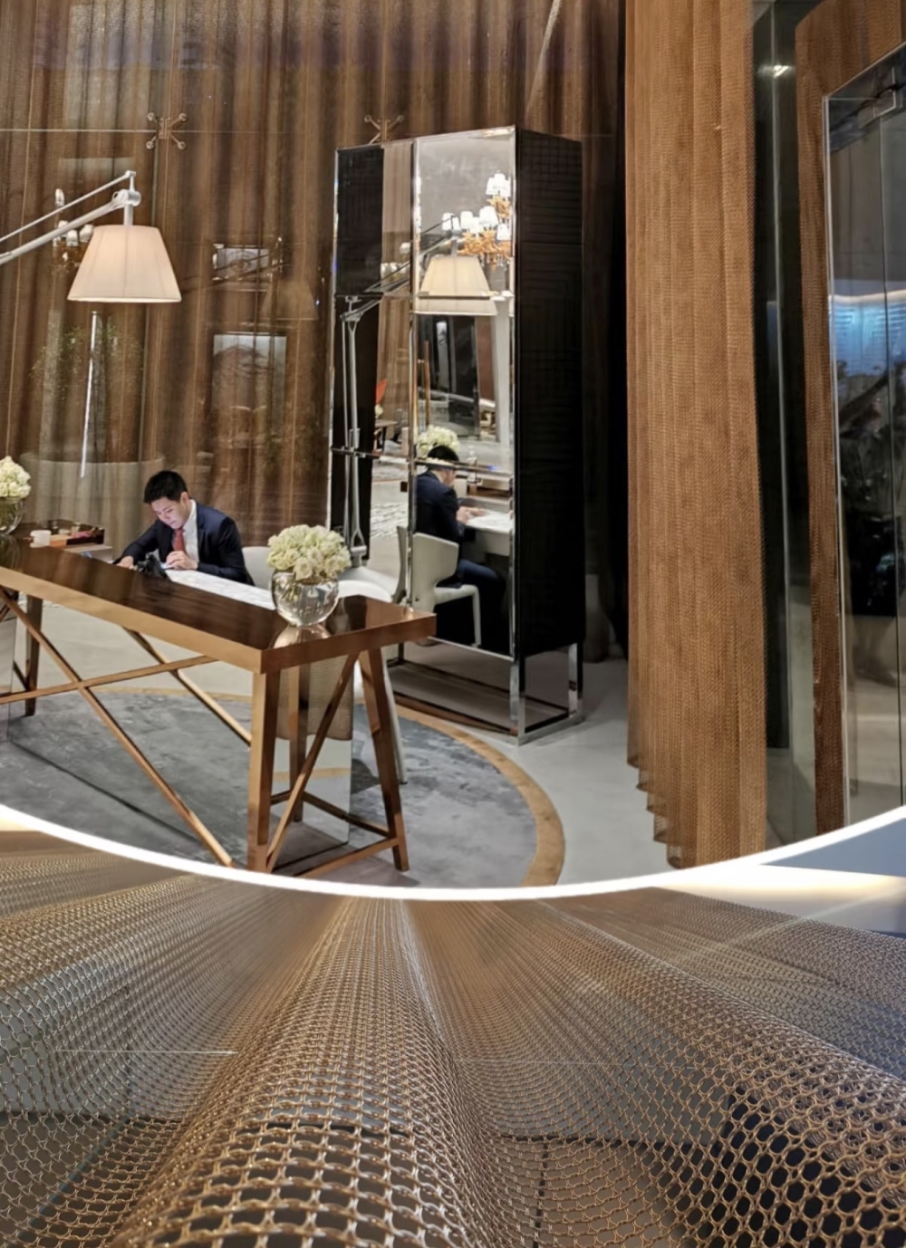 金属网帘