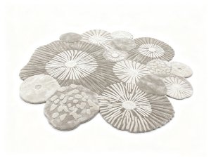 艺术感拼花异形地毯