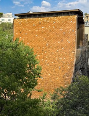 渐变鱼鳞手工砖