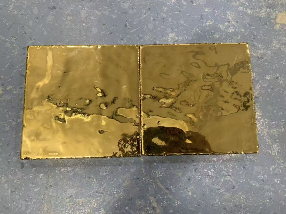 波纹手工砖
