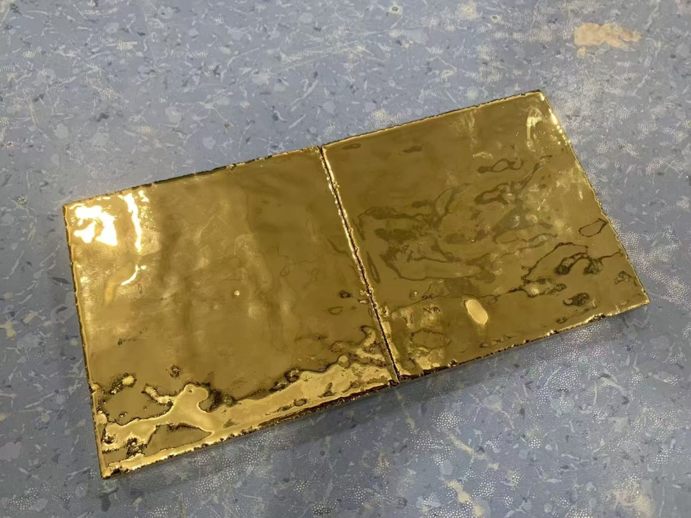 波纹手工砖