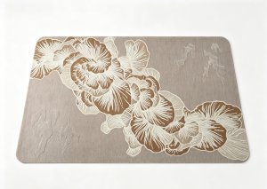 轻奢花卉地毯
