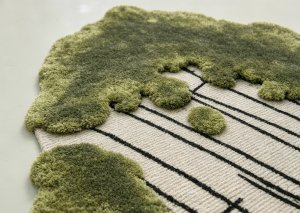 苔藓森林氛围毯
