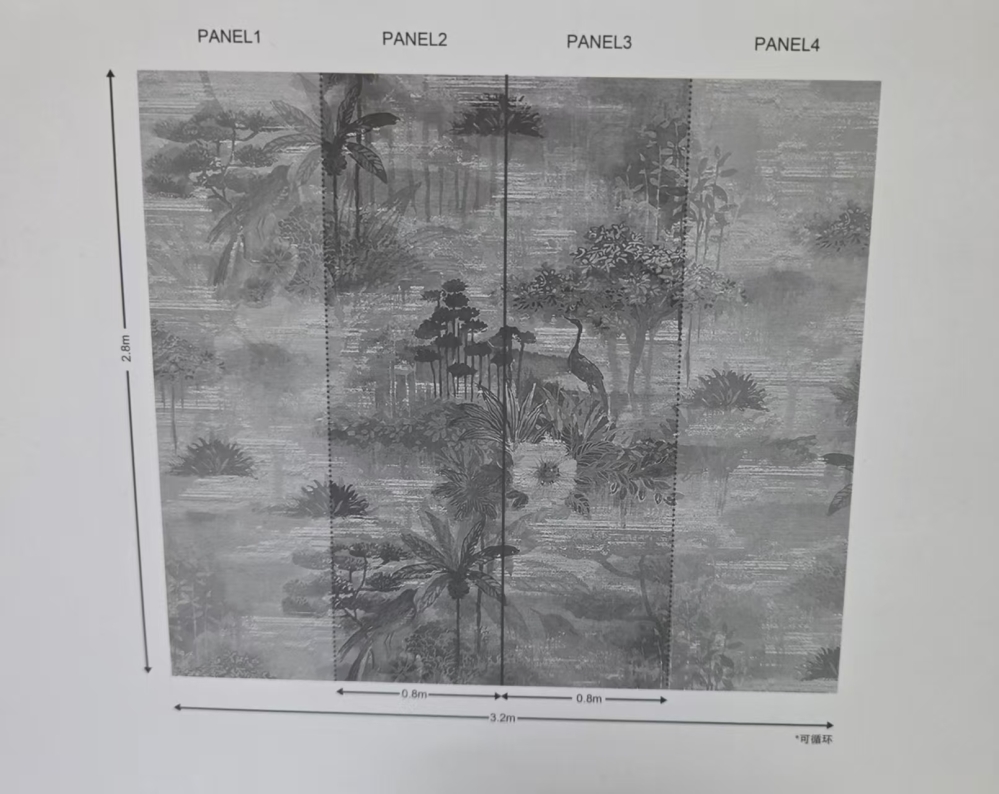 自然草编壁画