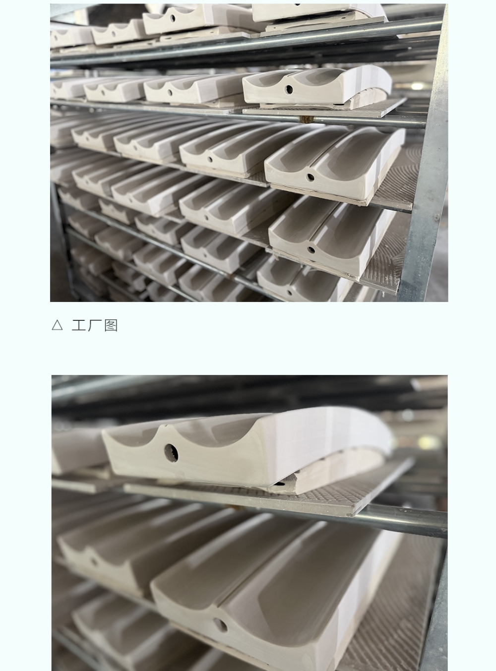 手工曲面湖绿手工砖